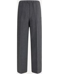 Miu Miu - Knit Trousers With Side Stripe Detail - Lyst
