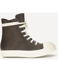 Rick Owens - Tower Sneaks Leather Sneakers - Lyst