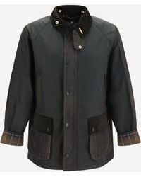 Barbour - Icons Patch Bedale Waxed Jacket - Lyst