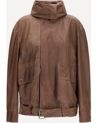 Calvin Klein - Isa Leather Jacket - Lyst