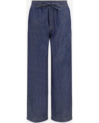 Loewe - Cotton Drawstring Pants - Lyst