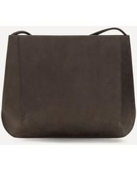 Faune - Loge Brushed Leather Crossbody Bag - Lyst