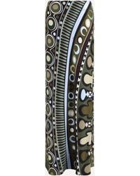 PUCCI - Satin Skirt With Solei Print - Lyst