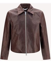 Our Legacy - Mini Leather Jacket - Lyst