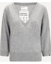 Extreme Cashmere - N°491 V-Neck Cashmere Sweater - Lyst