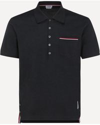 Thom Browne - Short Sleeves Polo Dark - Lyst