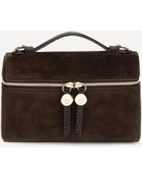 Tory Burch - Romy Slim Suede Top Handle Bag - Lyst