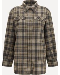 Rohe - Check Western Shirt - Lyst