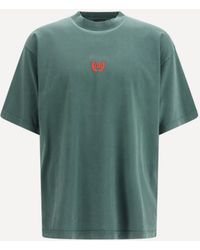 Balenciaga - Bb Logo Embroidered T-Shirt - Lyst