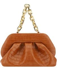 THEMOIRÈ - Tia Croco Shoulder Bag - Lyst