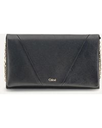 Chloé - Spin Wallet With Flap And Chain - Lyst
