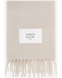 Maison Kitsuné - Baby Alpaca Scarf - Lyst