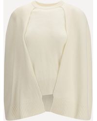 TOTEME - Cashmere Poncho Sweater - Lyst