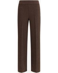 Avenue Montaigne - Bouclé Pants - Lyst