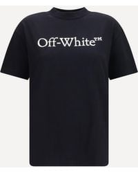 Off-White c/o Virgil Abloh - Big Logo Bookish T-Shirt - Lyst