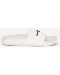 Fred Perry - Rubber Slides With Logo - Lyst