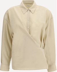 Lemaire - Draped Shirt - Lyst
