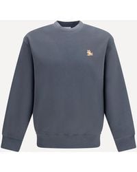 Maison Kitsuné - Comfort Chillax Fox Crewneck Sweatshirt - Lyst
