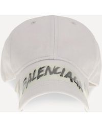 Balenciaga - Masking Tape Baseball Hat - Lyst