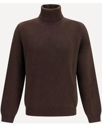 Loro Piana - Parksville Baby Cashmere Turtleneck Sweater - Lyst