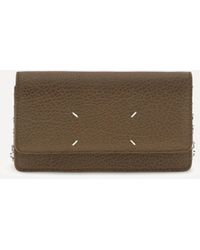 Margiela - Grained Leather Wallet - Lyst