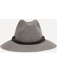 Brunello Cucinelli - Cappello Fedora - Lyst