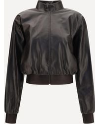 Gucci - Soft Nappa Bomber Jacket - Lyst