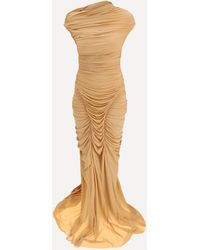 Francesco Murano - Draped Long Dress - Lyst