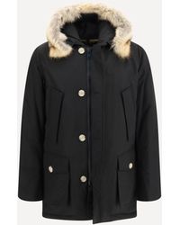 Woolrich - Arctic Ramar Cloth Parka With Removable Fur - Lyst