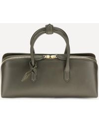 Alaïa - Small Delta Nubuck Handbag - Lyst