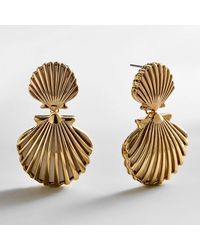BaubleBar - Marni Seashell Earrings - Lyst