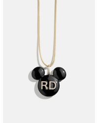 BaubleBar - Disney Mickey Mouse Enamel Custom Initial Necklace - Lyst