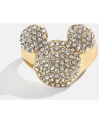 BaubleBar - Disney Mickey Mouse Pavé Bubble Ring - Lyst