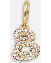 BaubleBar - Pavé Bubble Initial Cluster Charm - Lyst