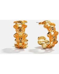 BaubleBar - Disney Mickey Mouse Pumpkin Hoop Earrings - Lyst