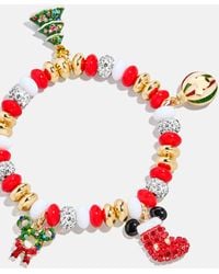 BaubleBar - Disney Mickey Mouse Christmas Charm Bracelet - Lyst