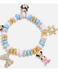 BaubleBar - Disney Mickey Mouse & Minnie Mouse Nutcracker Charm Bracelet - Lyst