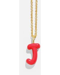 BaubleBar - Mini Bubble Initial Enamel Necklace - Lyst
