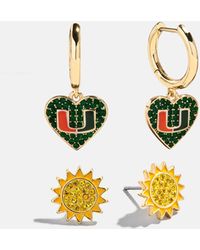 BaubleBar - University Of Miami Earring Set - Lyst