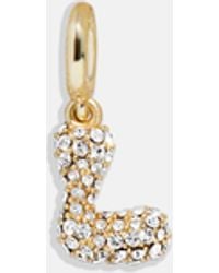 BaubleBar - Pavé Bubble Initial Cluster Charm - Lyst