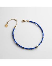 BaubleBar - Kyanna Semi-precious Waterproof Anklet - Lyst