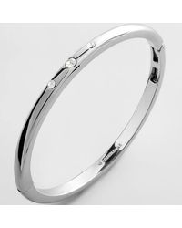 BaubleBar - Nadia Classic Triple Bezel Hinge Bangle - Lyst