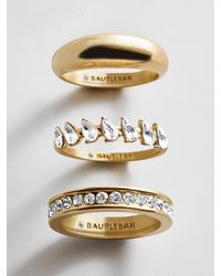 BaubleBar - Greta Waterproof Ring Set - Lyst