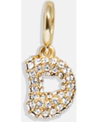 BaubleBar - Pavé Bubble Initial Cluster Charm - Lyst