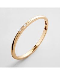 BaubleBar - Nadia Classic Triple Bezel Hinge Bangle - Lyst