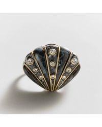 BaubleBar - Nikki Shell Statement Ring - Lyst