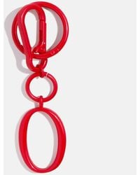 BaubleBar - Red Initial Enamel Bag Charm - Lyst