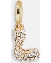 BaubleBar - Pavé Bubble Initial Cluster Charm - Lyst