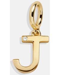 BaubleBar - Classic Initial Cluster Charm - Lyst