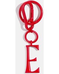 BaubleBar - Red Initial Enamel Bag Charm - Lyst